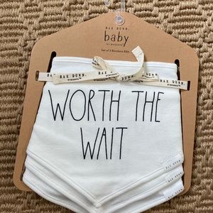 Rae Dunn Baby Bandana Bibs